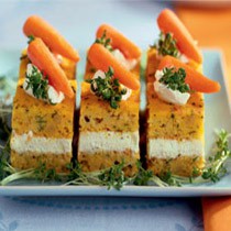 Κέικ με καρότα και τυριά